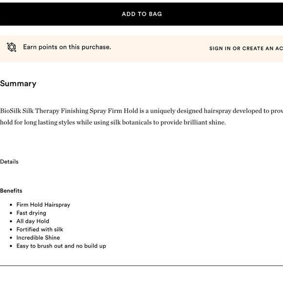 Biosilk Silk Therapy Finishing Spray- Natural Hold - Picture 5 of 5